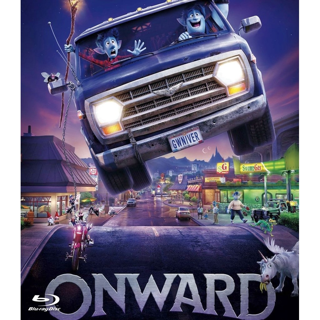 Onward (2020) บลูเรย์ Blu-ray ⭐7.7/10 Tom Holland