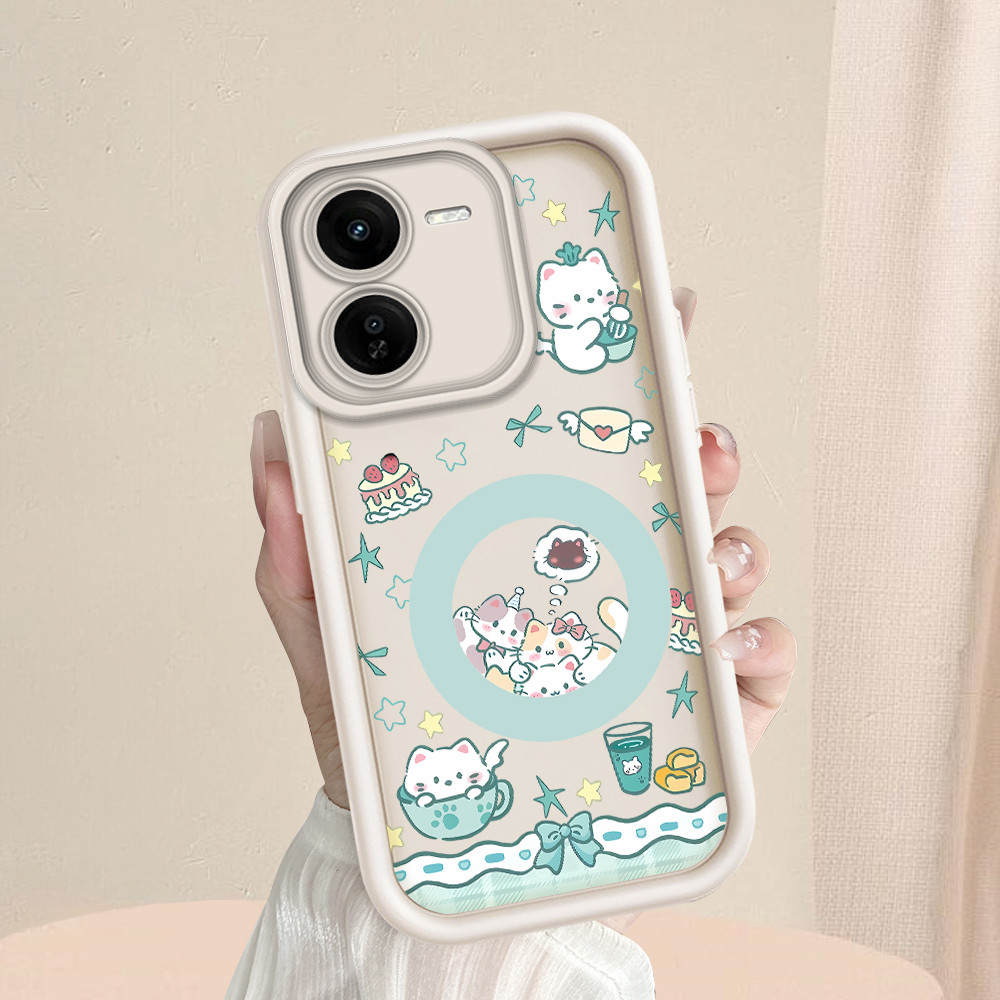 VIVO iQOO Z9X 5G เคสการ์ตูนปลอก Hp Kesing ป้องกันเลนส์ TY S2-2094