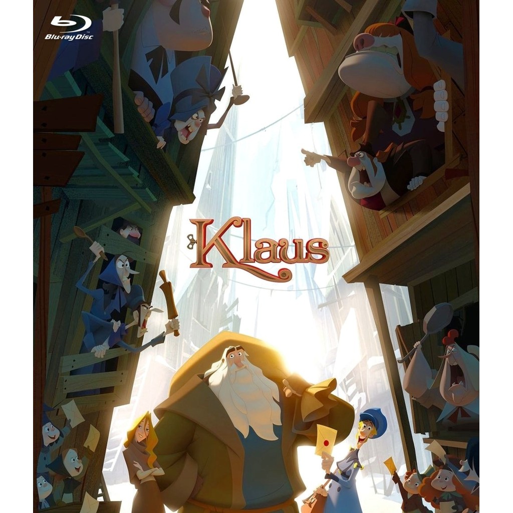 Klaus (2019) บลูเรย์ Blu-ray ⭐8.2/10 Jason Schwartzman