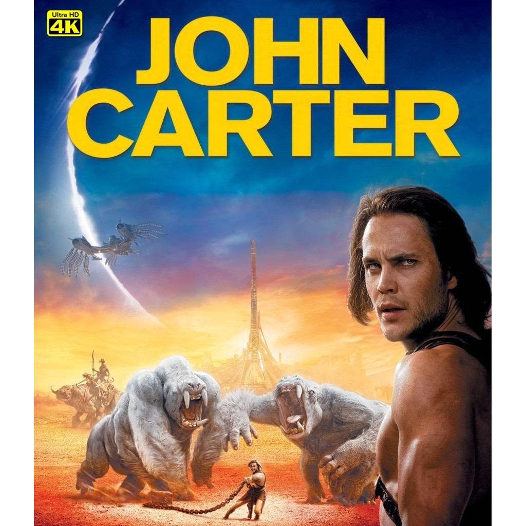 4K - John Carter (2012) 4K UHD ⭐6.4/10 Taylor Kitsch