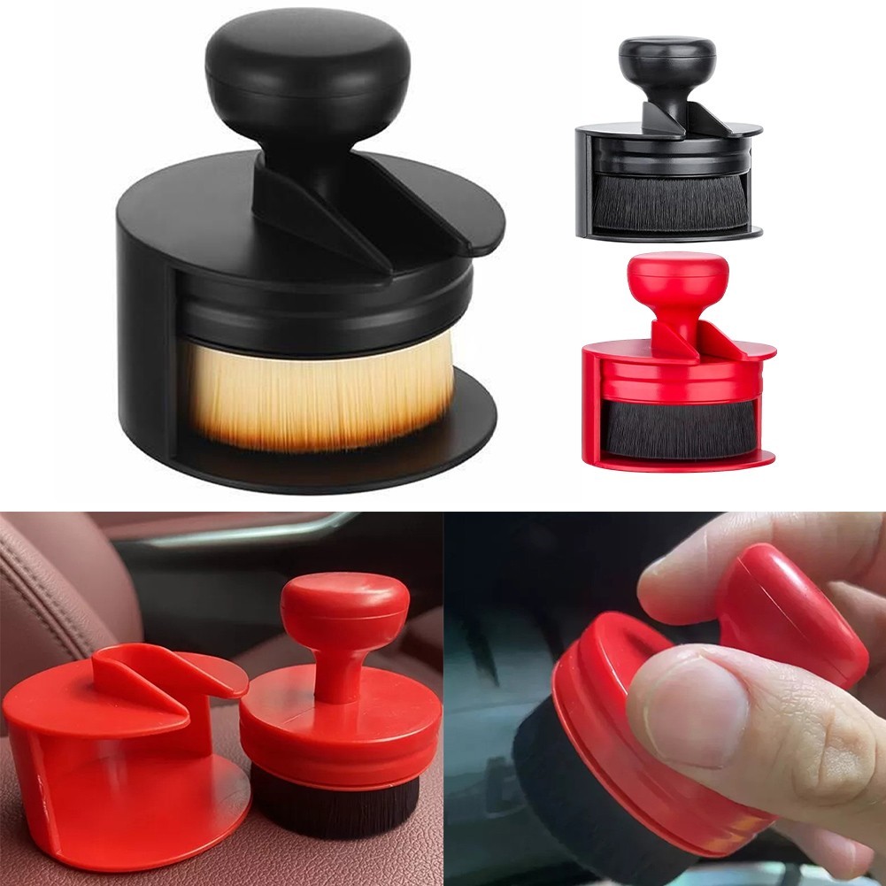 [DRE5] Car Tyre Shine Applicator Tyre Shine Brush พร้อมขาตั้งสําหรับน้ํายาทําความสะอาดรายละเอียดอัตโ