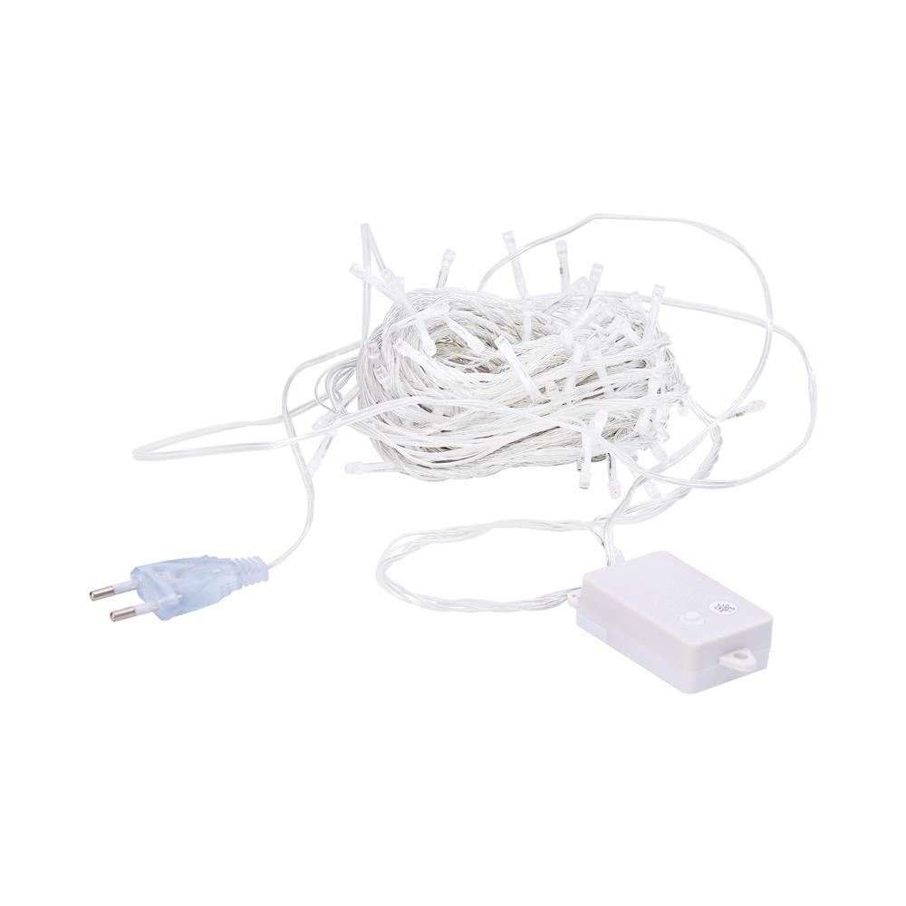 CARINI ไฟกะพริบ LED WHITE 7 วัตต์ 10 เมตร WARM WHITE จัดส่งโดย HomePro