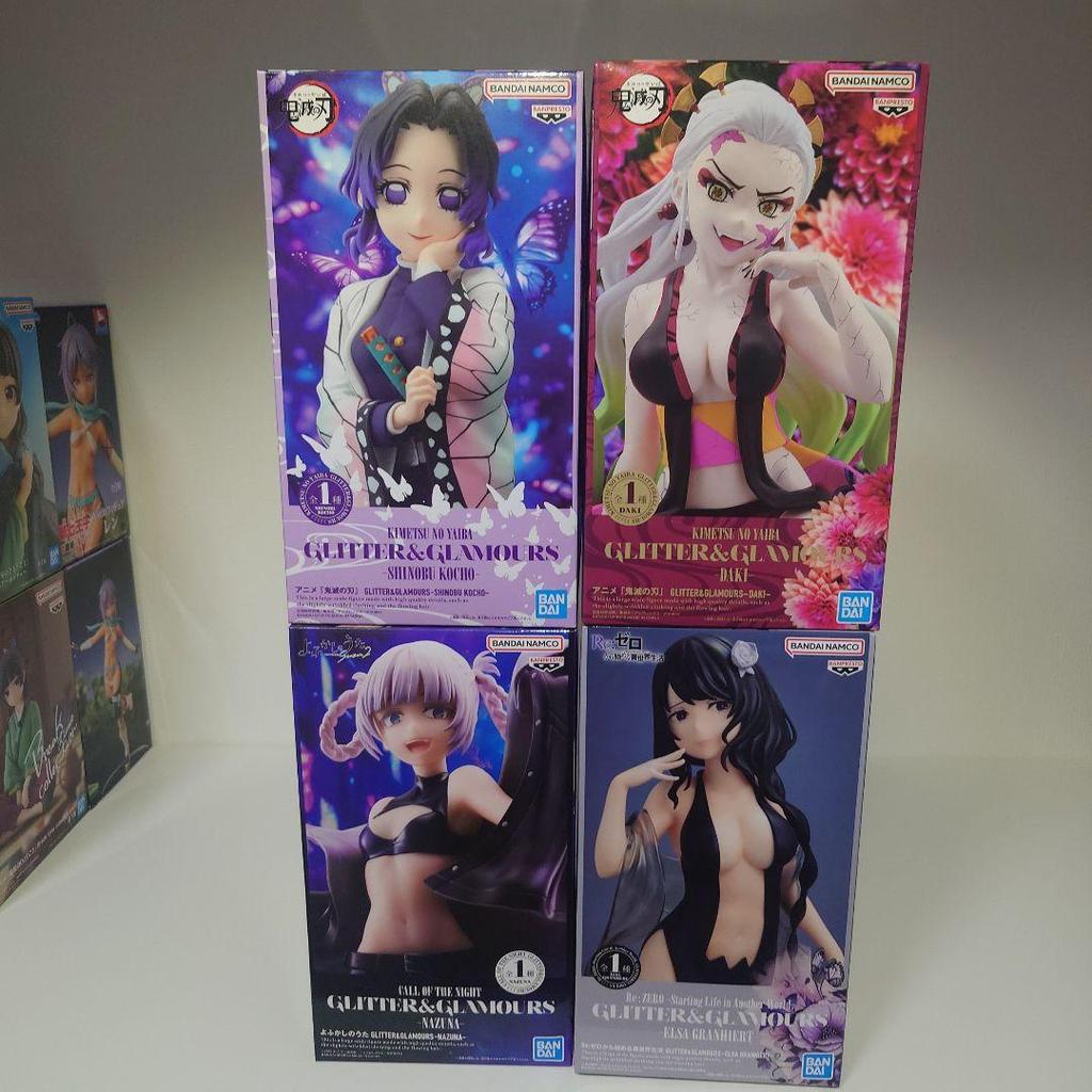 【Direct from Japan】Demon Slayer Re:Zero Yofukashi no Uta ฟิกเกอร์เซ็ต【Japan Exclusive】