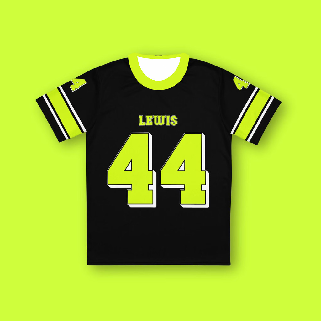 Lewis Hamilton F1 TShirt เสื้อไมโครไฟเบอร์