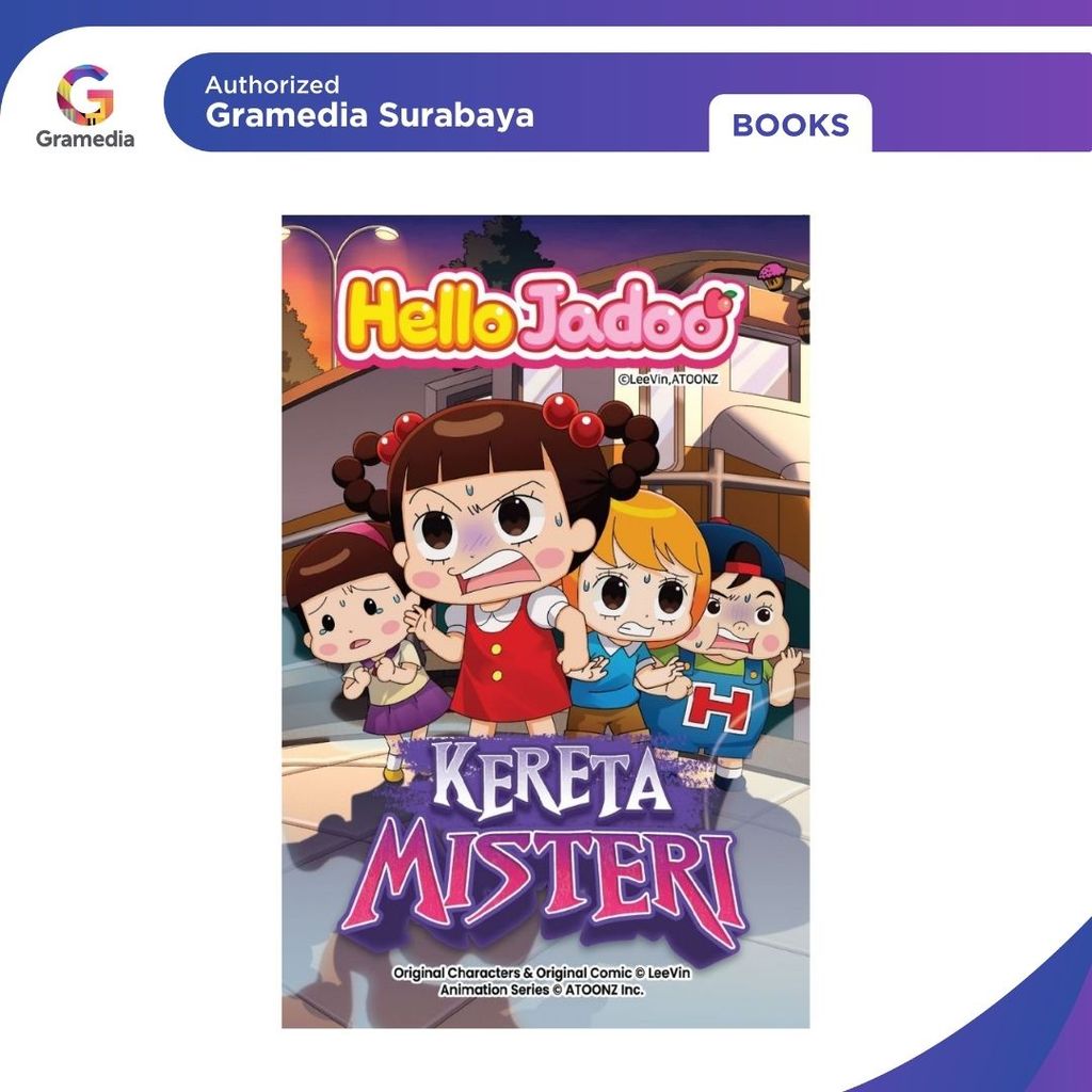Gramedia Surabaya - Hello Jadoo: รถไฟปริศนา