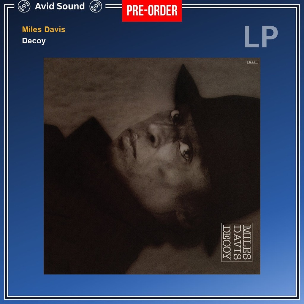 Pre-Order แผ่นเสียง Miles Davis Decoy ใหม่ ซีล Miles Davis Vinyl LP