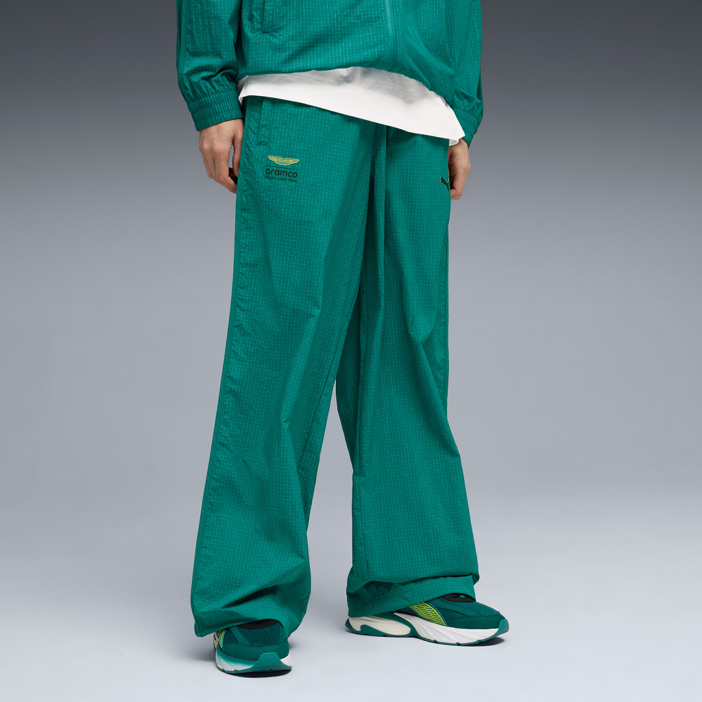 PUMA Auto กางเกงทรงขนาดโอเวอร์ไซส์ PUMA x ASTON MARTIN ARAMCO F1® TEAM T7 สำหรับผู้ชาย สีเขียว - 63538004 — صورة 3