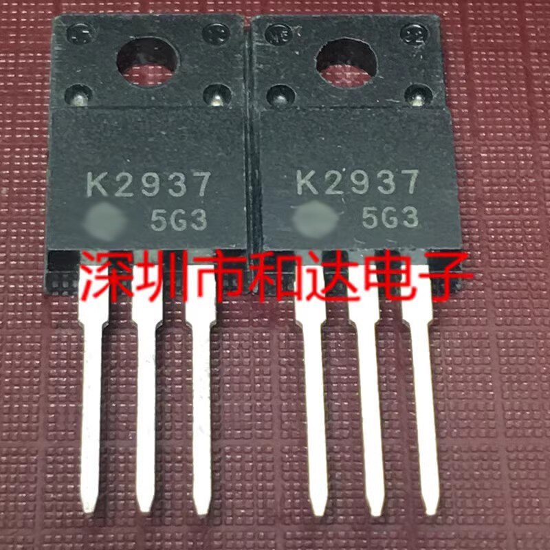 10pcs K2937 2SK2937 TO-220F N-channel 60V/25A MOSFET ทรานซิสเตอร์ใหม่เดิม