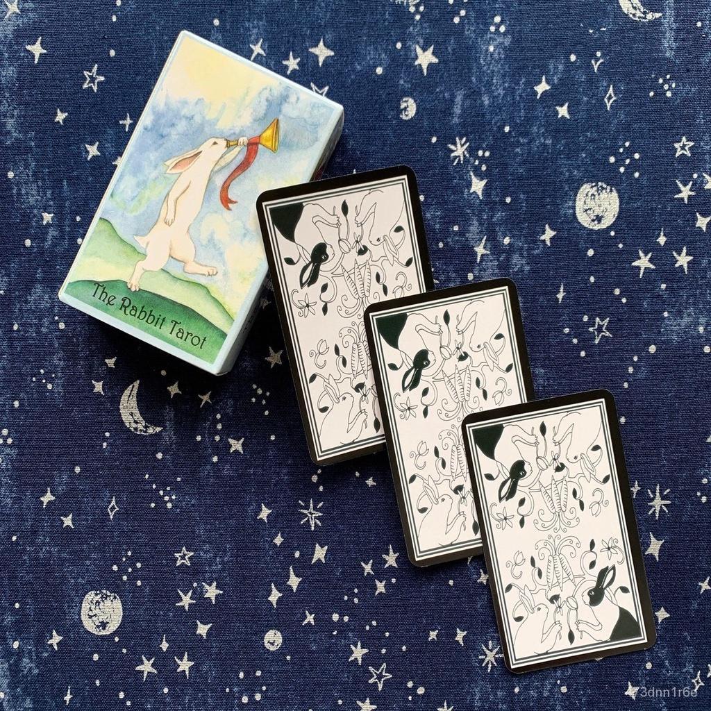 The Rubbit Tarot Cards Rabbit English THALO Card Board GameThe Rubbit Tarot Cards