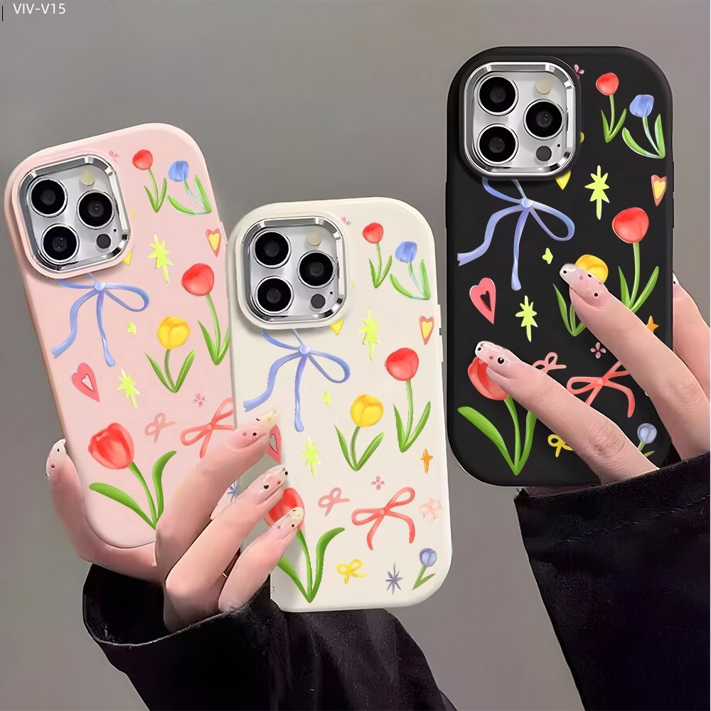 เคส For VIVO V40 V30 V30E V29 V29E V27 V23 V20 V15 Pro 4G 5G เคสโทรศัพท์ เคสวีโว่ เคสนิ่ม Silicone Phone Case PDD1