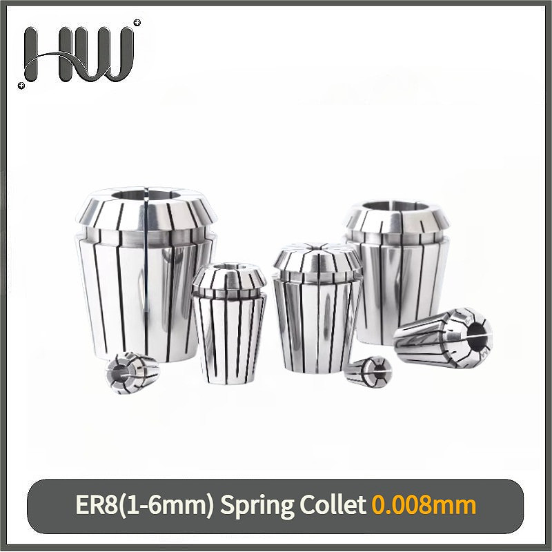 ER8 Collet Chuck Er8 Collet ER8 Collet ชุด 1/1.5/2/2.5/3.5/3/4/5 มม. 3.175 มม.6 มม.AA UP