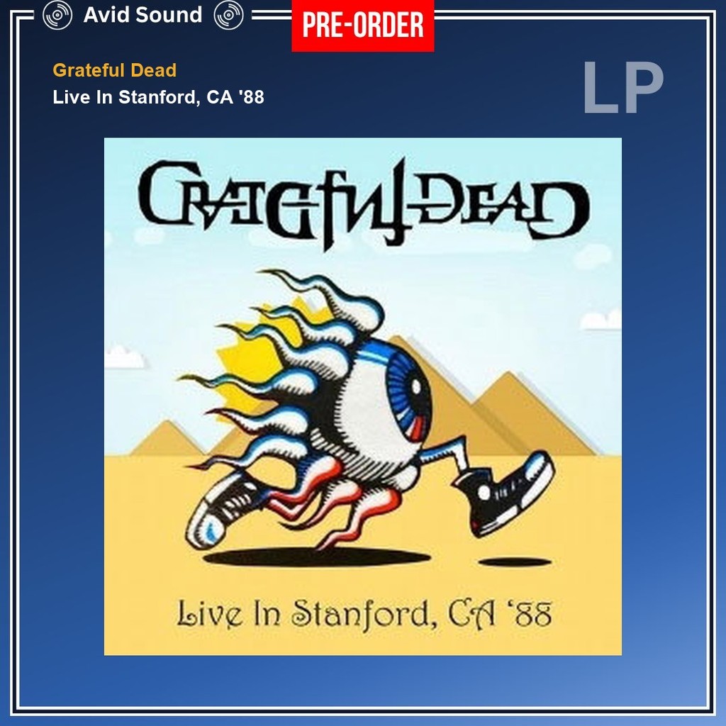 Pre-Order แผ่นเสียง Grateful Dead Live In Stanford, CA '88 ใหม่ ซีล Grateful Dead Vinyl LP