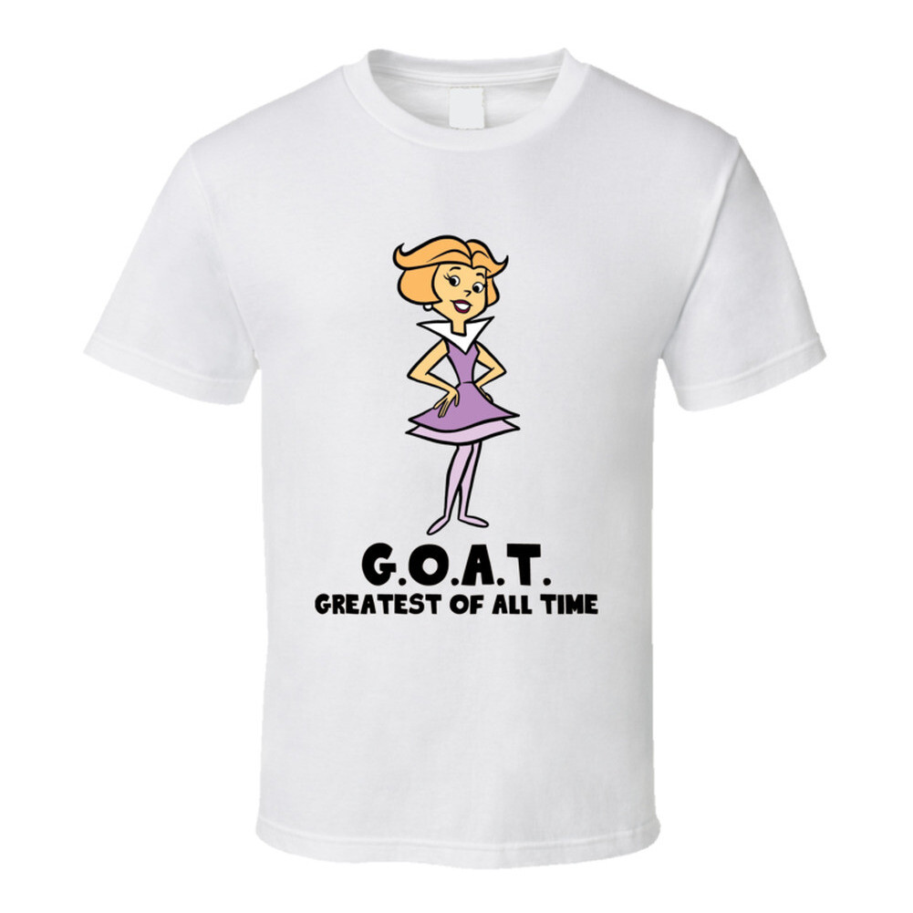 Jane Jetson Greatest Of All Time Goat The Jetsons การ์ตูนตัวอักษรแฟนเสื้อยืด