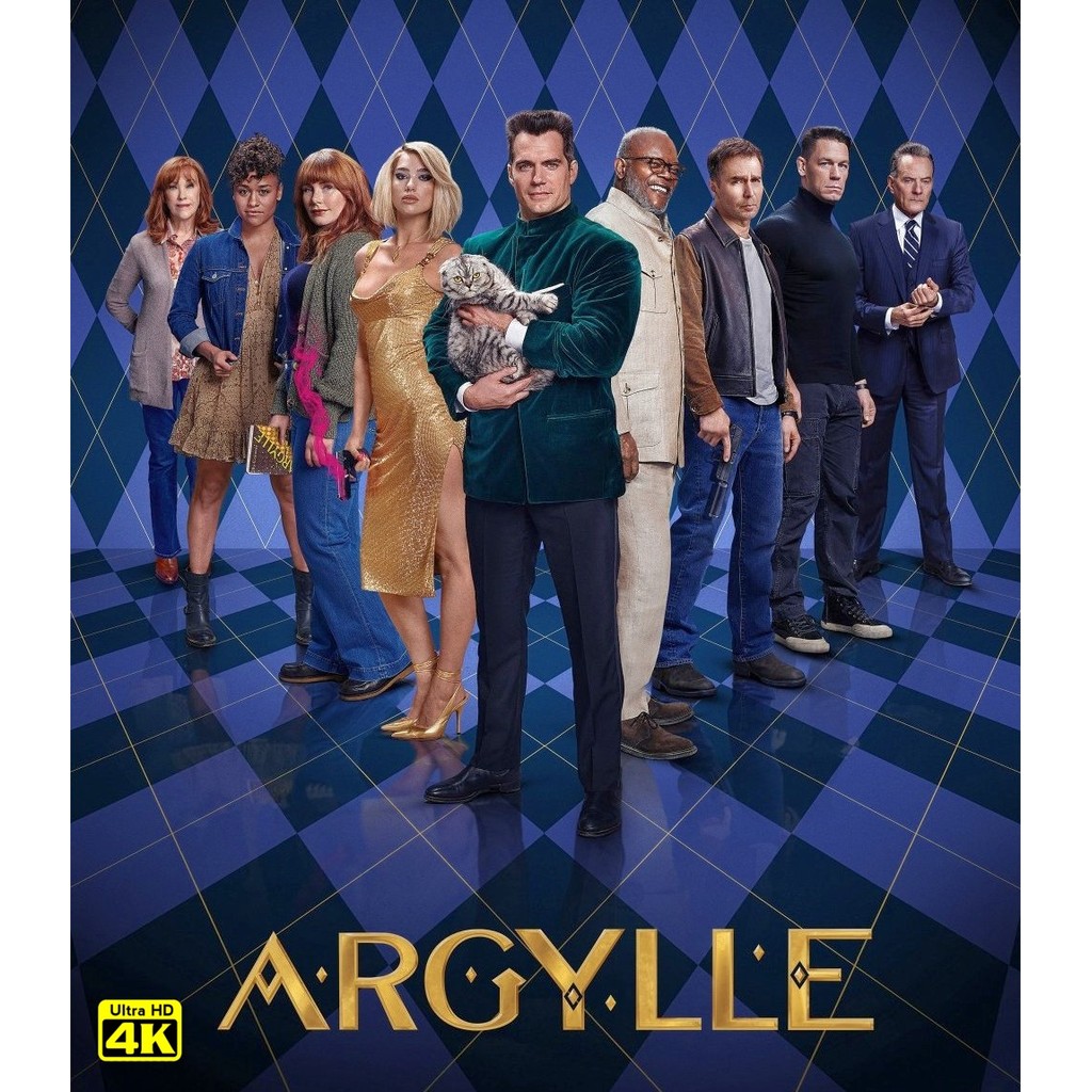 4K - Argylle อาร์ไกล์ ยอดสายลับ (2024) 4K UHD ⭐6.0/10 Bryce Dallas Howard