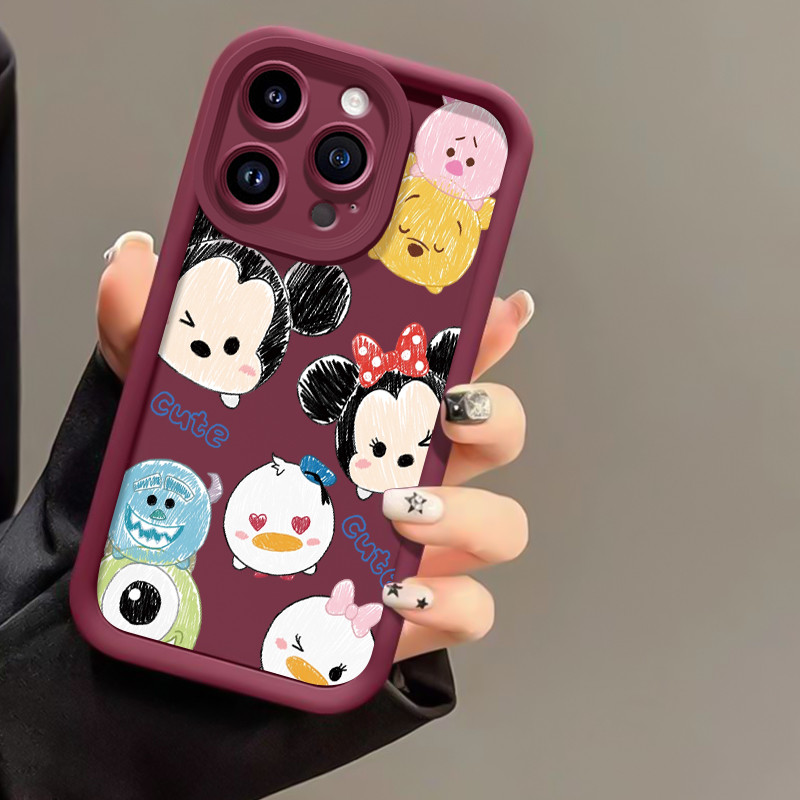 เคสสำหรับ Samsung A06 4G เคสโทรศัพท์สัตว์น่ารักสามสีซิลิโคนกันกระแทก ราคา ถูกที่สุด ดีลบีเคเค แกลเลอรีภาพที่ 7