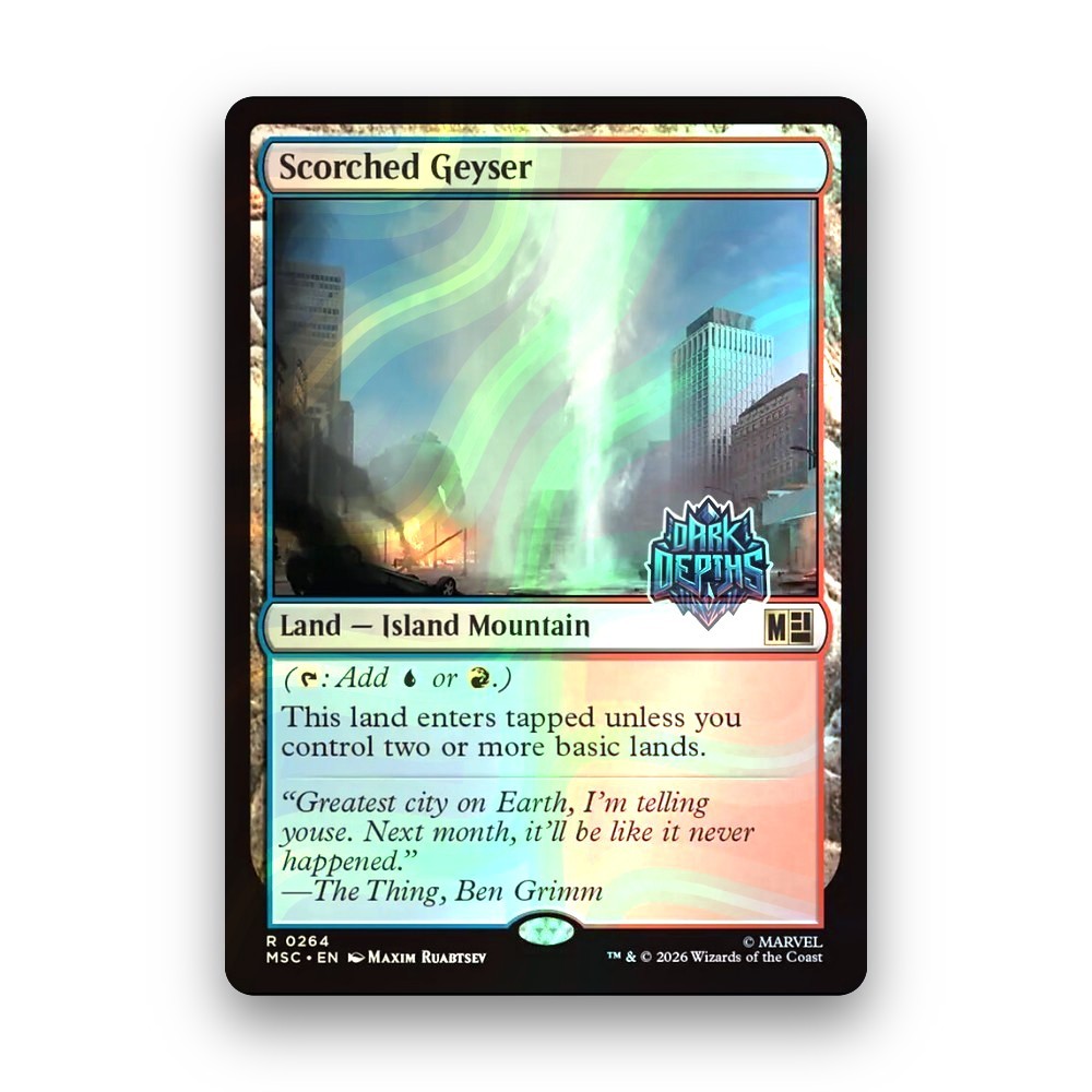 [MTG] Scorched Geyser (Surge) (#264) [MSC] [LAND] [RARE] | Magic the Gathering