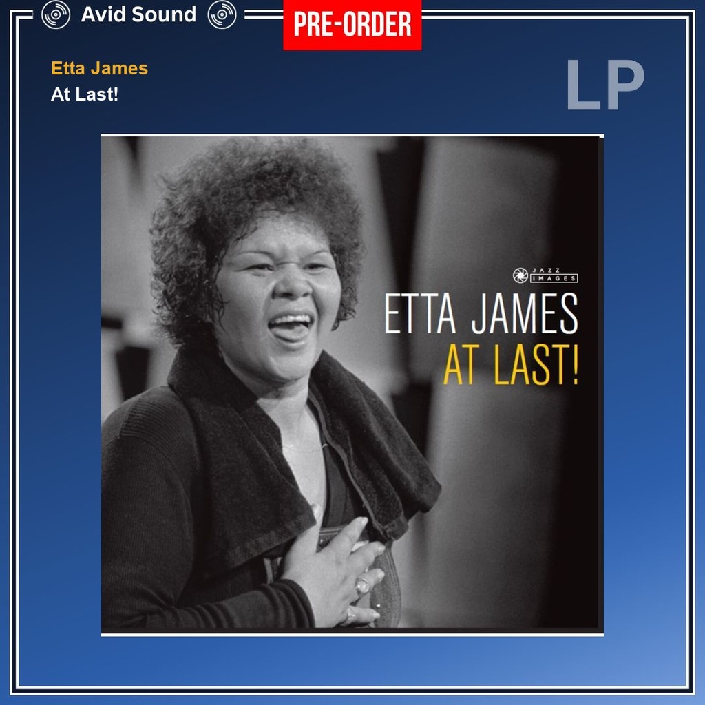 Pre-Order แผ่นเสียง Etta James At Last! ใหม่ ซีล Etta James Vinyl LP