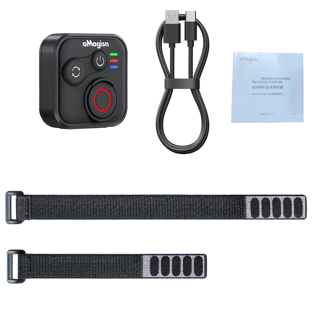 รีโมทคอนโทรลบลูทูธสำหรับ Insta360 X5 X4 X3 GO 3S