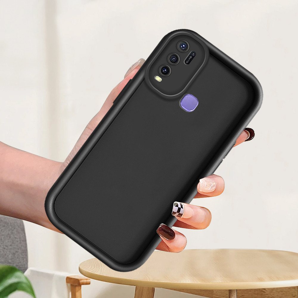 เคส Silicone For VIVO Y30 Y30i Y50 1938 Simple เคสโทรศัพท์ เคสเรียวมี เคสนิ่ม Phone TPU Case TY0130