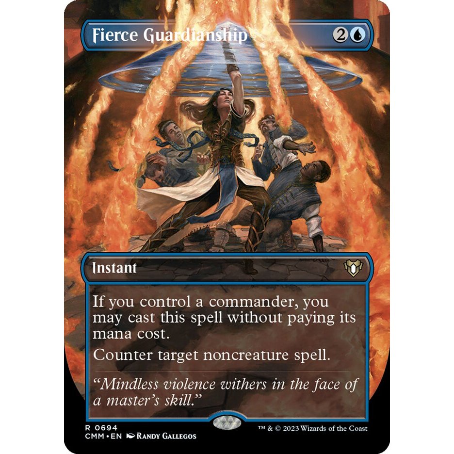 Fierce Guardianship การ์ด Magic the Gathering [MTG] ของแท้