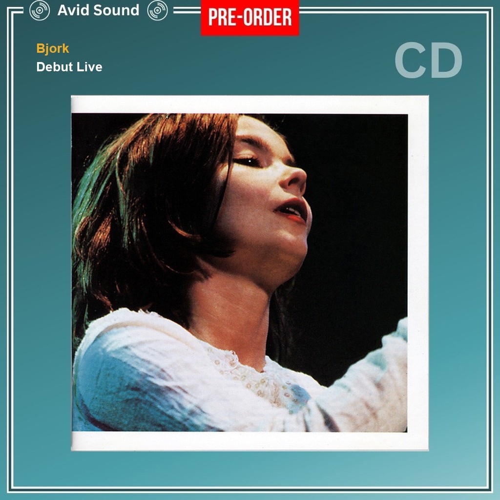 Pre-Order CD แผ่นซีดี Bjork Debut Live ใหม่ ซีล Bjork CD