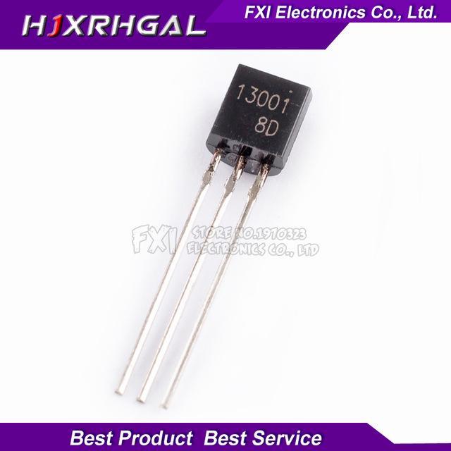 100PCS MJE13001 13001 TO-92 TO92 E13001 ทรานซิสเตอร์ไตรโอดใหม่