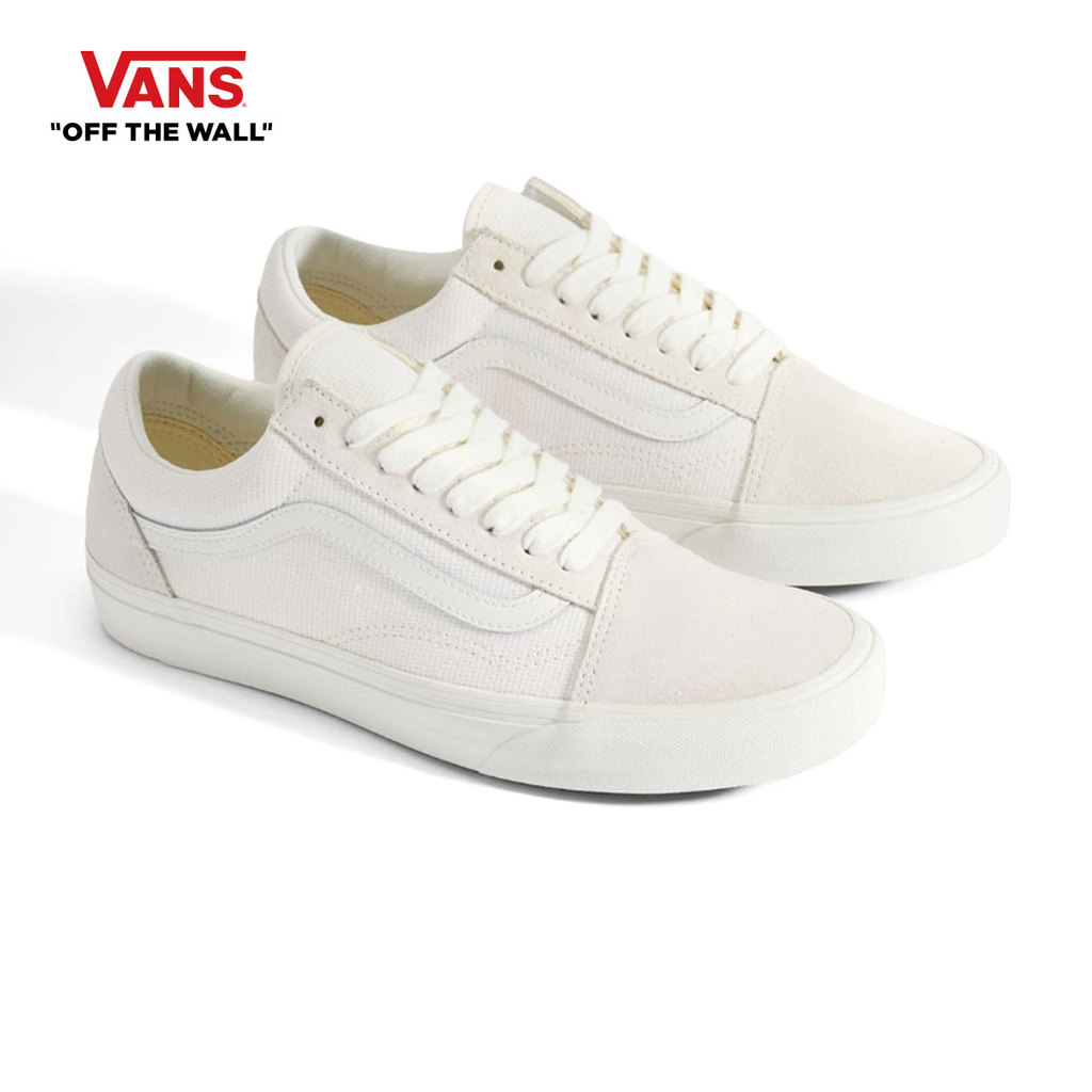 VANS حذاء Old Skool منسوج — أبيض — صورة 2