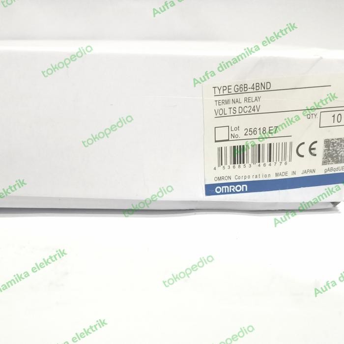 G6B-4BND g6b4bnd 24vdc รีเลย์ Omron