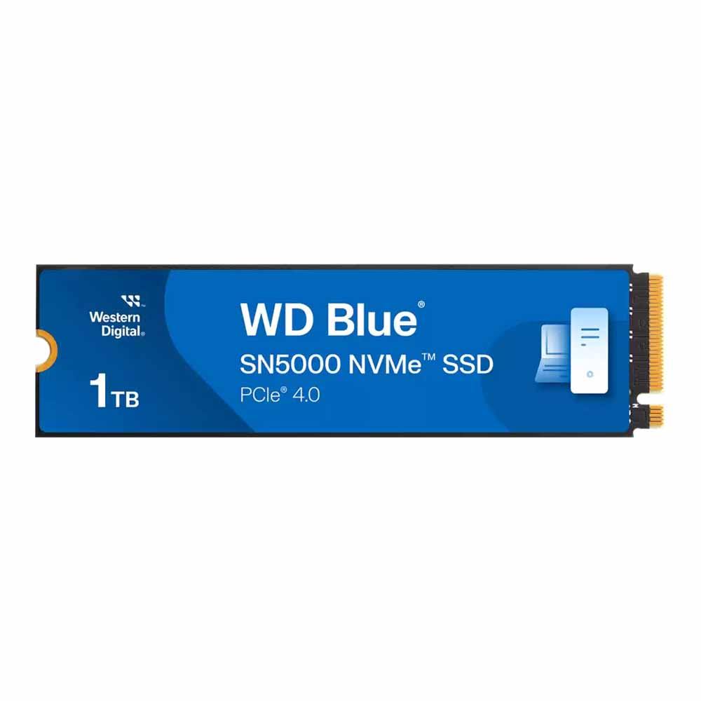 1 TB SSD (เอสเอสดี) WD BLUE SN5000 - PCIe 4x4 NVMe M.2 2280 (WDS100T4B0E) ##