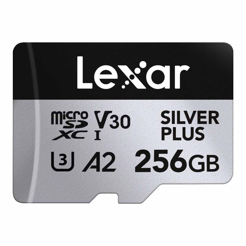256 GB MICRO SD CARD (ไมโครเอสดีการ์ด) LEXAR PROFESSIONAL SILVER PLUS (LMSSIPL256G) ..