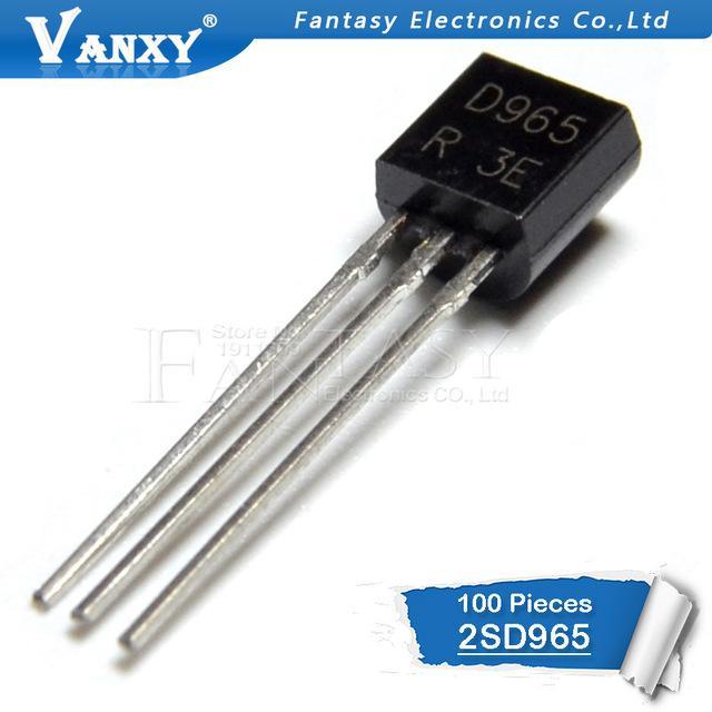 50 ชิ้น 2SD965 TO-92 D965 TO92 ทรานซิสเตอร์ไตรโอดใหม่