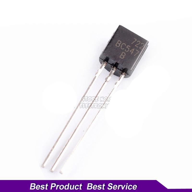 100PCS BC547B BC547 TO-92 TO92 547B Triode ทรานซิสเตอร์ใหม่