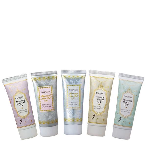 【CANMAKE】 Mermaid Skin Gel UV กันแดด SPF50+ PA++++ 5 สี ญี่ปุ่น