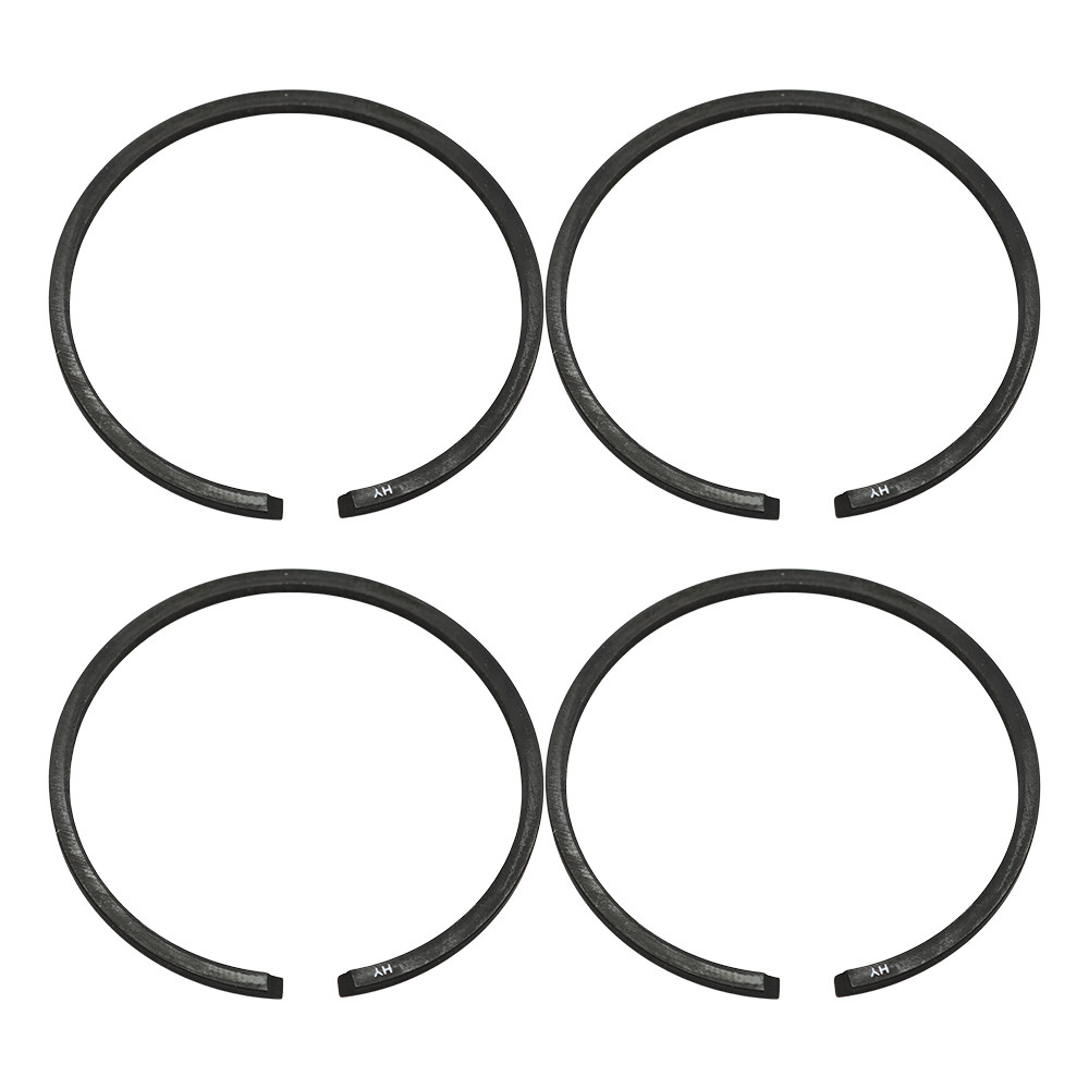 4pcs 40 มม.x 1.5 มม.แหวนลูกสูบสําหรับ Robin NB411 Mitsubishi TL43 Kawasaki TD40 Zenoah G45L G4K เครื