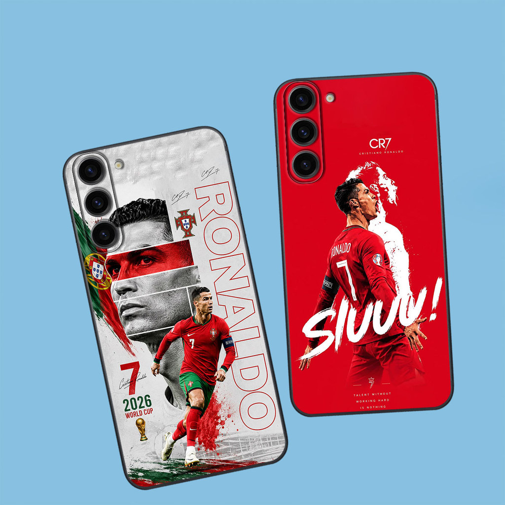เคส Samsung S23 / S23 Plus / S23+ / S23 FE พร้อมภาพ Messi Ronaldo