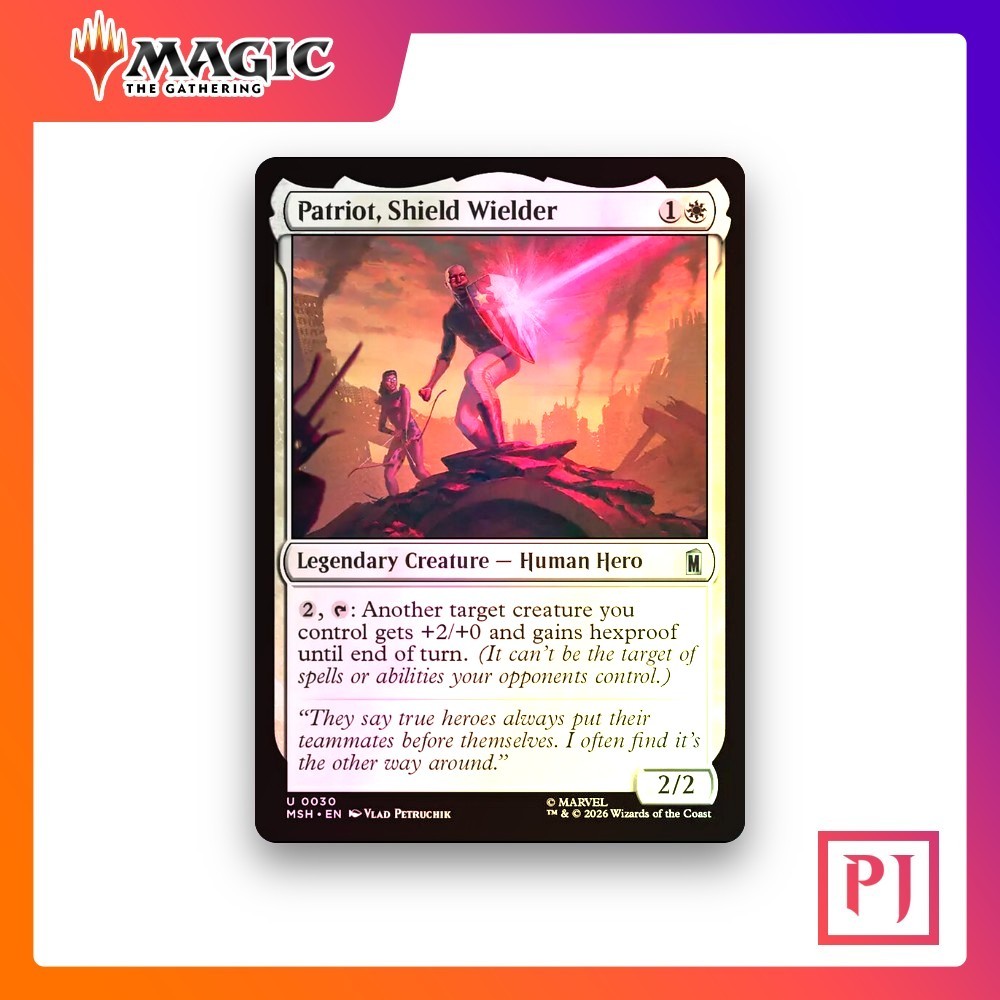 [MTG] Patriot, Shield Wielder (#30) [MSH] [WHITE] [UNCOM] | Magic the Gathering