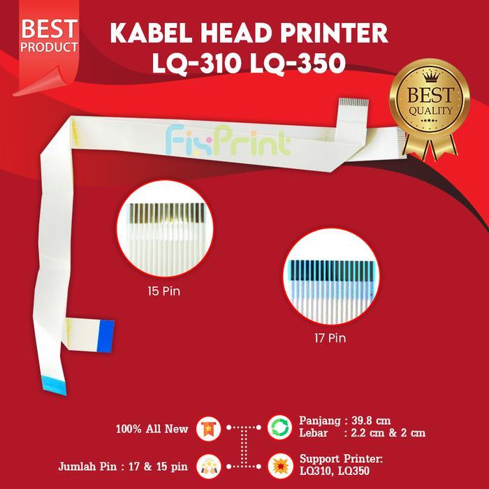 Ep Lq-310 Lq-350 สายหัวเครื่องพิมพ์,สายเคเบิลแบบยืดหยุ่นสําหรับ Lq310 Lq350