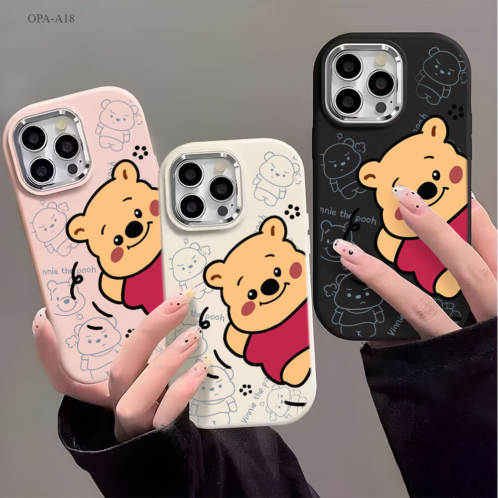 วินนี่เดอะพูห์ ร่าง เคสโทรศัพท์มือถือ Infinix 40 Pro Hot 30I 40I 50I Smart 9 8 7 Spark 20 20C 20 Pro