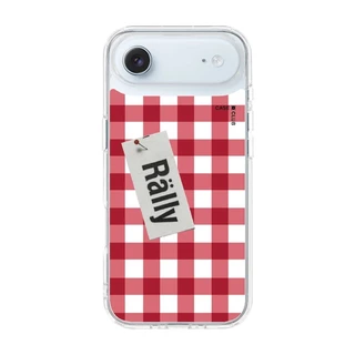 CaseClub เคสคลับ เคสไอโฟน เคสโทรศัพท์ เคสใส ลาย Rally ตารางสตรอว์เบอร์รี่ สำหรับ iPhone ไอโฟน / Samsung ซัมซุง