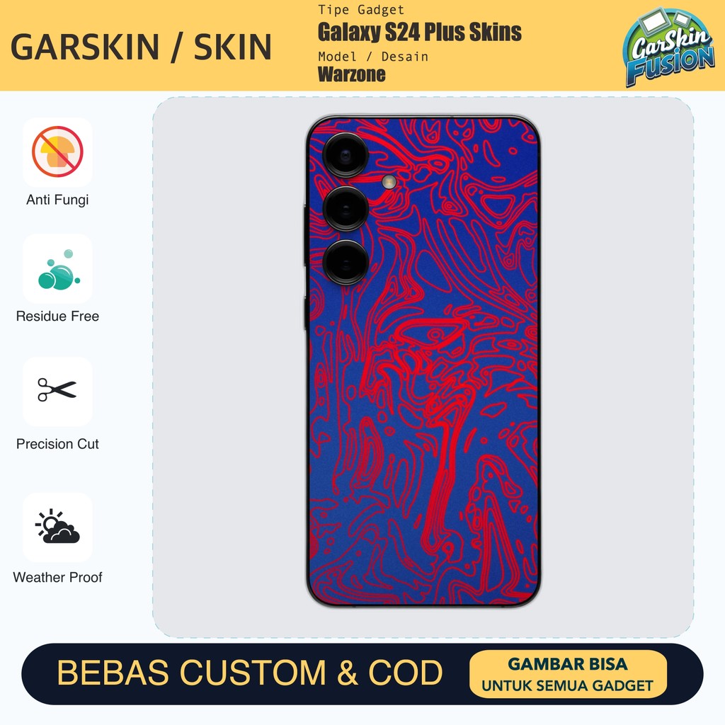 เคส Galaxy S24 Plus Warzone ป้องกันรอยขีดข่วน | โดยฟิวชั่น | รหัส - Z69S