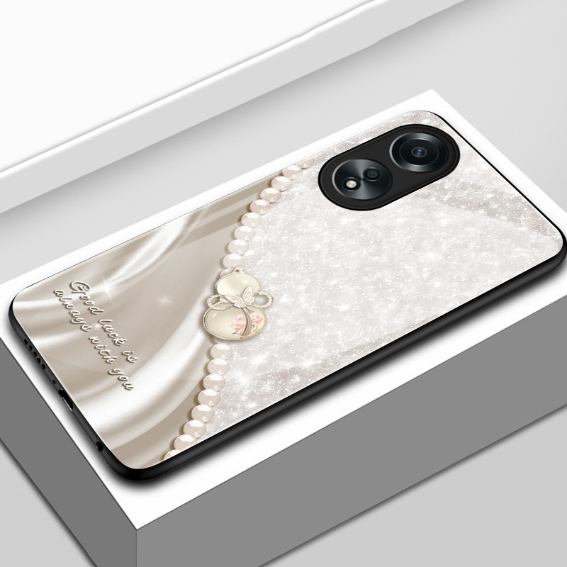 เคสสำหรับ OPPO A58 4G A78 4G A78 5G A58X 5G A1X A2X 5G เคสโทรศัพท์ฝักหรือหูรูไข่มุกเปลือกแก้วกันกระแทก ราคา ถูกที่สุด ดีลบีเคเค แกลเลอรีภาพที่ 2
