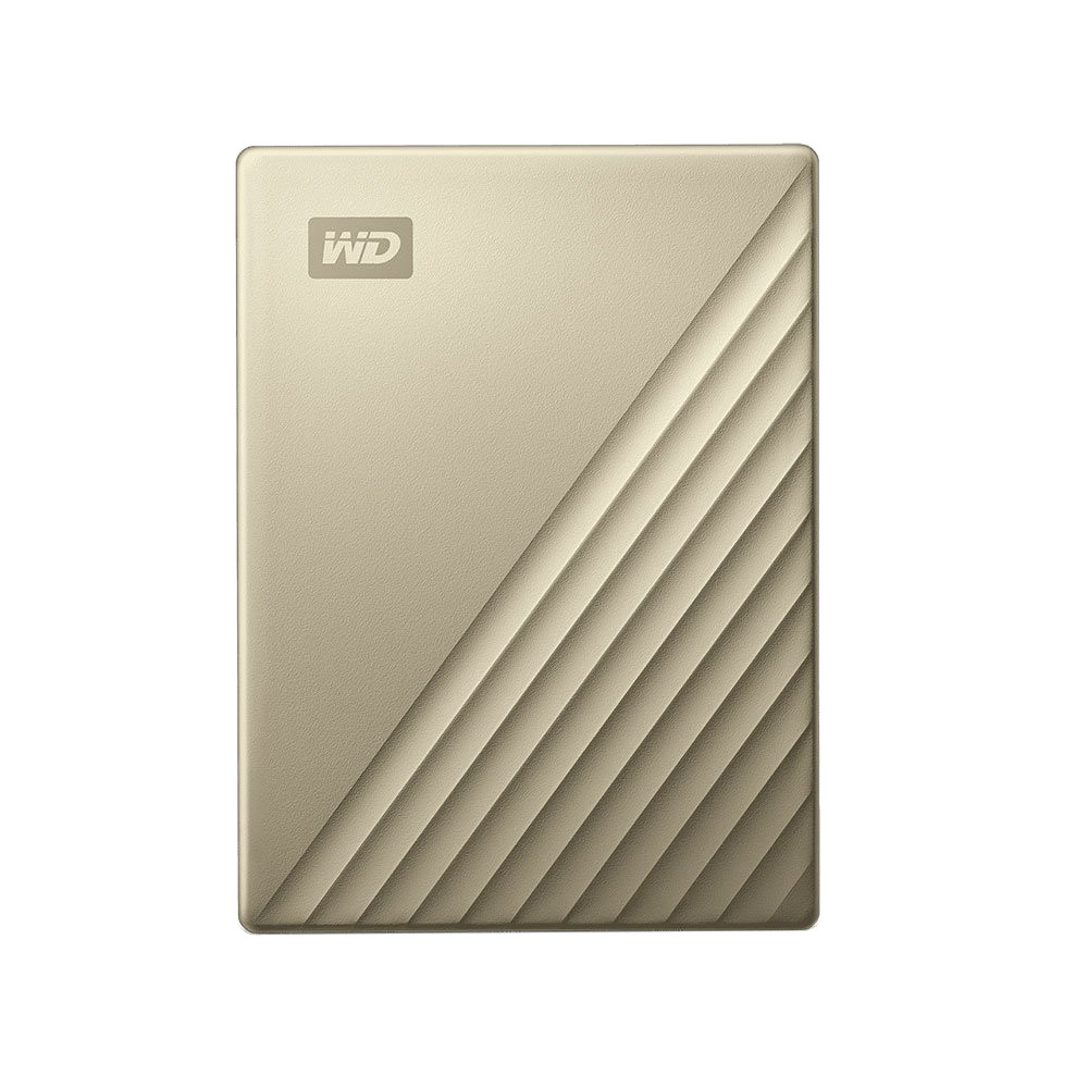 4 TB PORTABLE HDD (ฮาร์ดดิสก์พกพา) WD MY PASSPORT ULTRA (GOLD) (WDBFTM0040BGD) +