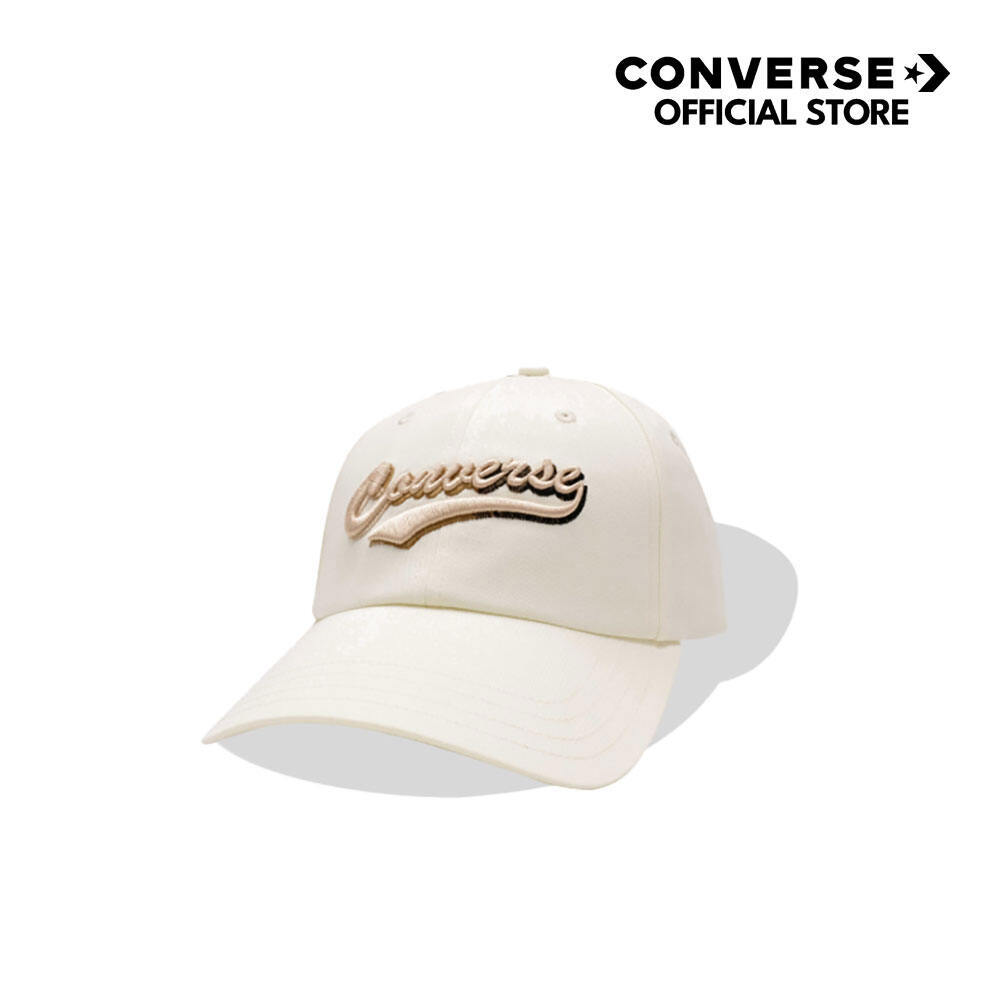 CONVERSE หมวก SHADOW LOOP CONVERSE BB CAP WHITE UNISEX 1251363BU_H5WTXX