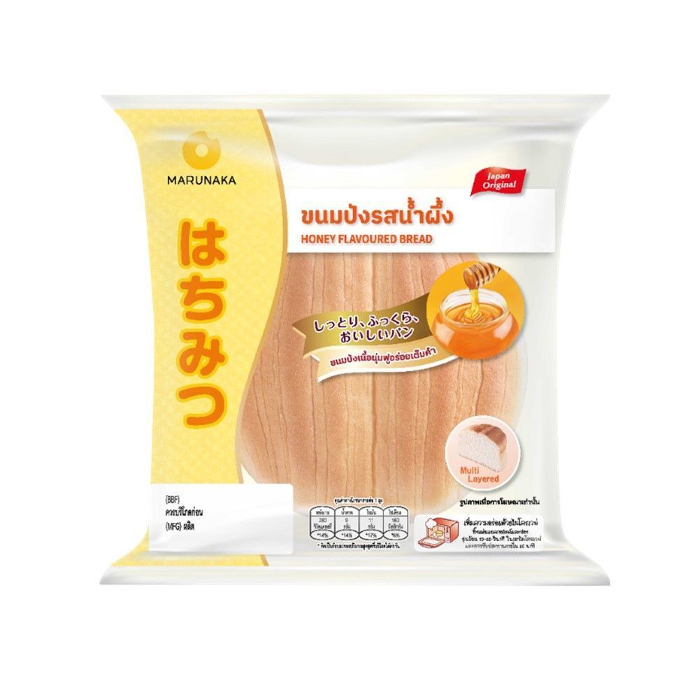 มารุนากะ ขนมปังรสน้ำผึ้ง 75ก.