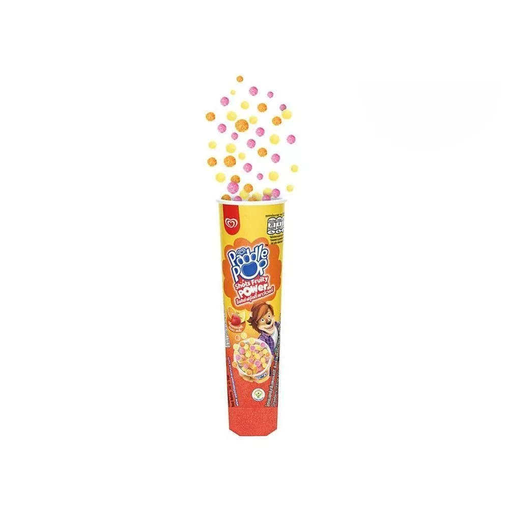 [สินค้าส่งด่วน]วอลล์แพดเดิลป๊อปช็อทฟรุตตี้ 36 ก.