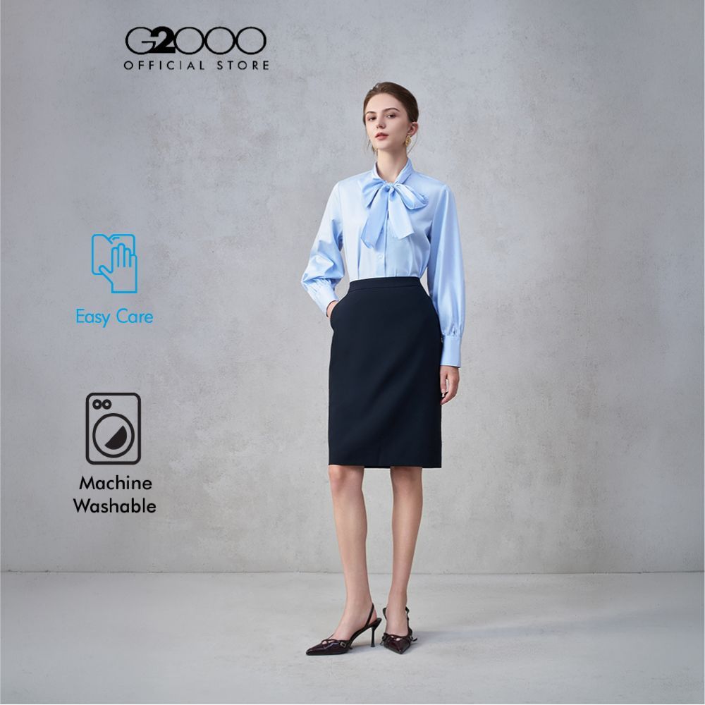 G2000 กระโปรงสูทสำหรับผู้หญิง H-Shape รุ่น 56251671