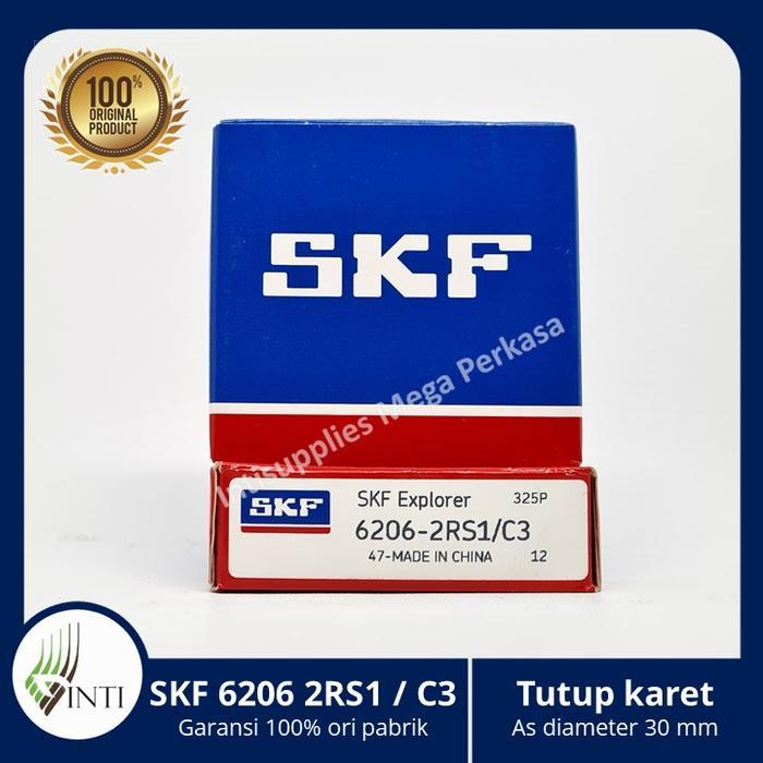 แบริ่ง Skf 6206 2Rs1/C3 - รับประกันแบริ่งเดิม