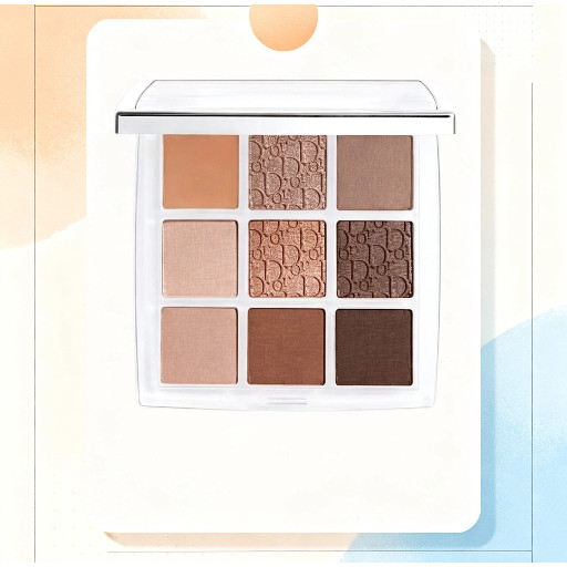 9 เฉดสี Warm Neutral Eyeshadow Palette Matte Shimmer Long Lasting Multi-Color Makeup