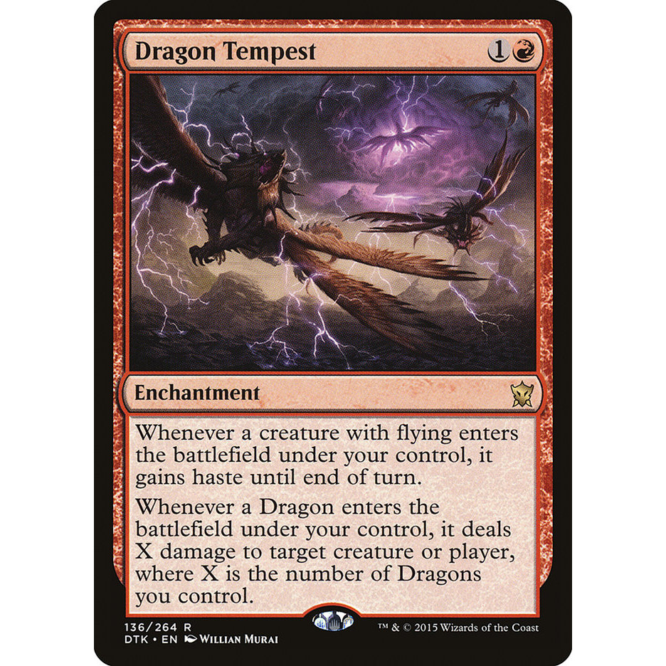 Dragon Tempest การ์ด Magic the Gathering [MTG] ของแท้