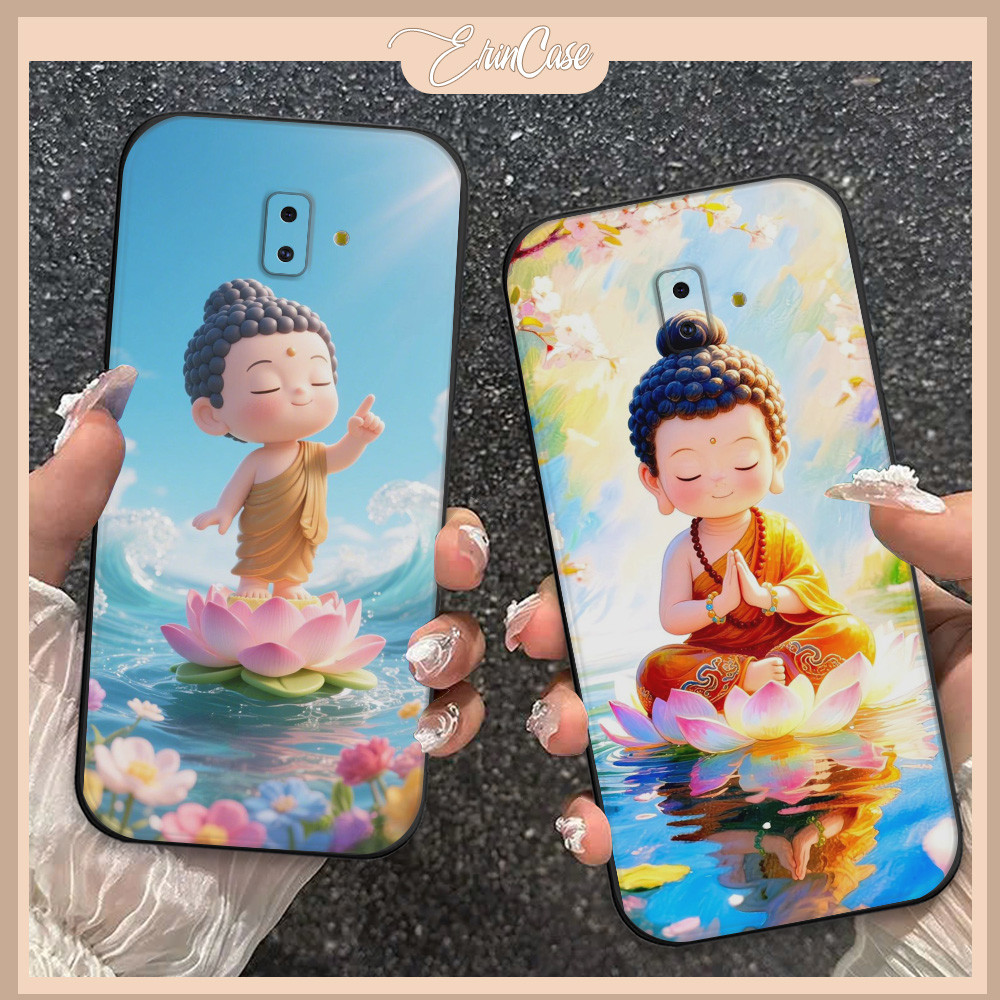 เคส Samsung J6 2018 / J6 Plus / J6+ พิมพ์ลายภาพพระอิสระและพูด